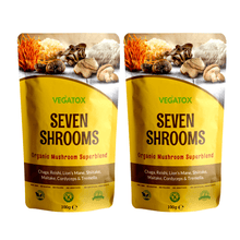 Load image into Gallery viewer, Seven Shrooms - Mushroom Powder - Vegatox