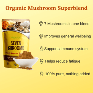 Seven Shrooms - Mushroom Powder - Vegatox