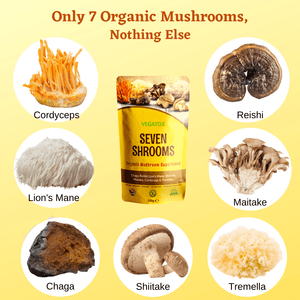 Seven Shrooms - Mushroom Powder - Vegatox