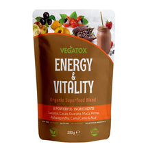 Load image into Gallery viewer, Energy &amp; Vitality Superfood Powder - Vegatox
